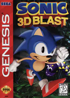 Portada de la descarga de Sonic 3D Blast