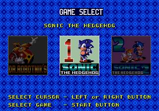 Pantallazo del juego online Sonic Classics (Genesis)