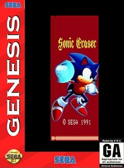 Carátula del juego Sonic Eraser (Genesis)