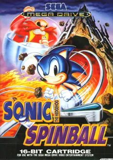 Portada de la descarga de Sonic Spinball