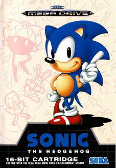 Carátula del juego Sonic the Hedgehog (Genesis)