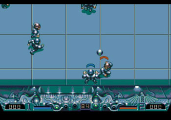Pantallazo del juego online Speedball 2 Brutal Deluxe (Genesis)