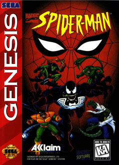 Carátula del juego Spider-Man The Animated Series (Genesis)