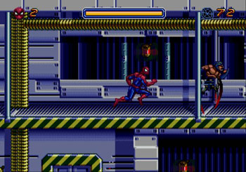Pantallazo del juego online Spider-Man The Animated Series (Genesis)