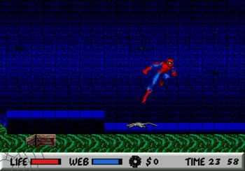 Pantallazo del juego online Spider-Man Vs The Kingpin (Genesis)
