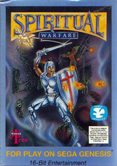 Carátula del juego Spiritual Warfare (Genesis)