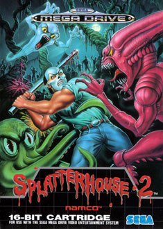 Carátula del juego Splatterhouse 2 (Genesis)
