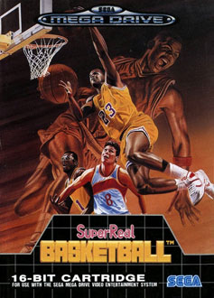 Carátula del juego Super Real Basketball (Genesis)