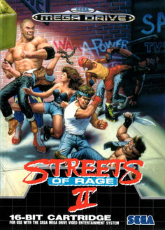 Carátula del juego Streets of Rage 2 (Genesis)