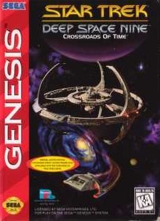 Carátula del juego Star Trek Deep Space Nine Crossroads of Time (Genesis)