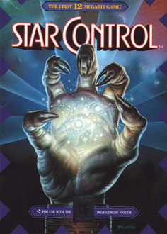 Carátula del juego Star Control (Genesis)