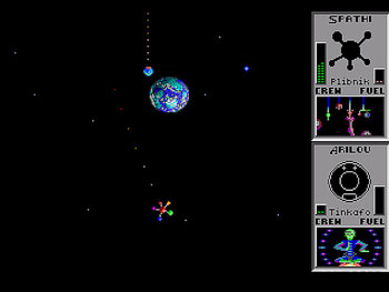 Pantallazo del juego online Star Control (Genesis)