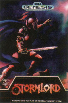 Carátula del juego Stormlord (Genesis)