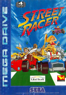Carátula del juego Street Racer (Genesis)