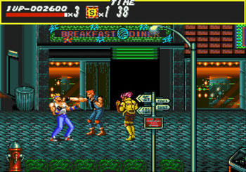 Pantallazo del juego online Streets of Rage (Genesis)