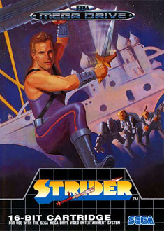 Carátula del juego Strider (Genesis)