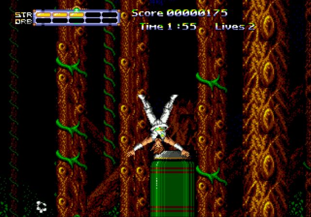 Pantallazo del juego online Journey from Darkness Strider Returns (Genesis)