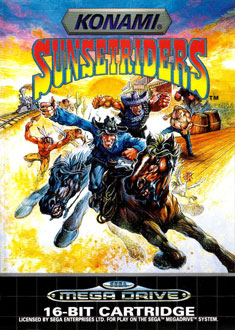 Carátula del juego Sunset Riders (Genesis)