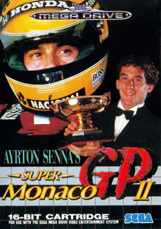 Portada de la descarga de Ayrton Senna’s Super Monaco GP II