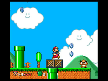 Pantallazo del juego online Super Mario Bros (Genesis)