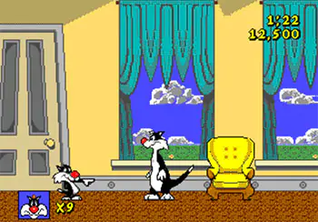 Sylvester and Tweety in Cagey Capers