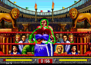 Pantallazo del juego online Toughman Contest (Genesis)