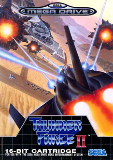 Carátula del juego Thunder Force II (Genesis)