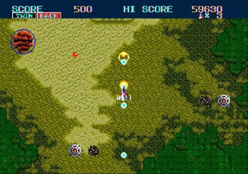 Pantallazo del juego online Thunder Force II (Genesis)