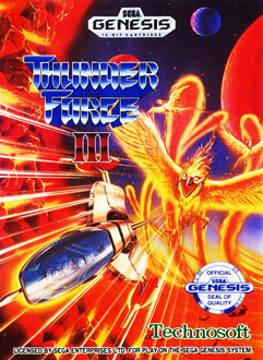 Carátula del juego Thunder Force III (Genesis)