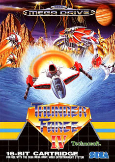 Carátula del juego Thunder Force IV (Genesis)