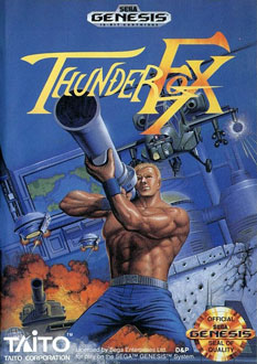 Carátula del juego Thunder Fox (Genesis)