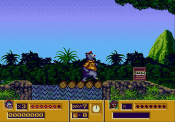 Pantallazo del juego online Disney's TaleSpin (Genesis)