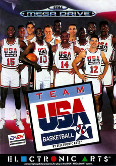 Carátula del juego Team USA Basketball (Genesis)