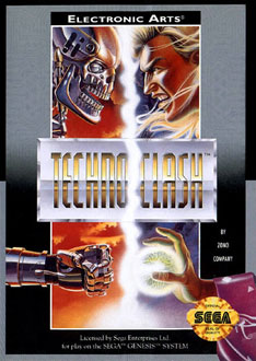 Carátula del juego TechnoClash (Genesis)