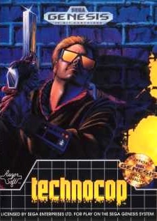 Carátula del juego Technocop (Genesis)