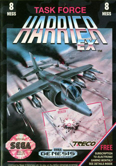 Carátula del juego Task Force Harrier EX (Genesis)