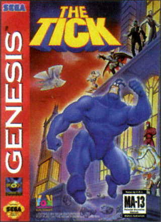 Carátula del juego The Tick (genesis)