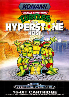 Carátula del juego Teenage Mutant Ninja Turtles The Hyperstone Heist (Genesis)