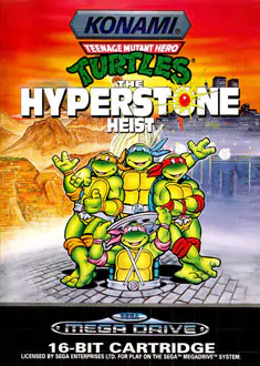 Portada de la descarga de Teenage Mutant Ninja Turtles: The Hyperstone Heist