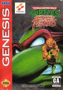 Carátula del juego Teenage Mutant Ninja Turtles Tournament Fighters (Genesis)