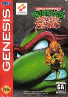 Carátula del juego Teenage Mutant Ninja Turtles Tournament Fighters (Genesis)
