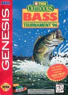 Carátula del juego TNN Outdoors Bass Tournament '96 (Genesis)