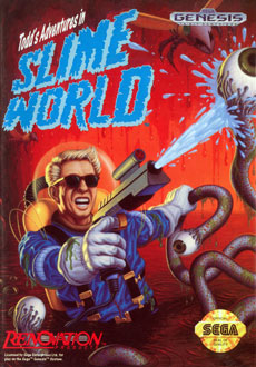 Carátula del juego Todd's Adventures in Slime World (Genesis)