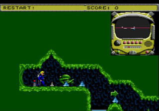 Pantallazo del juego online Todd's Adventures in Slime World (Genesis)
