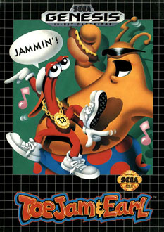 Carátula del juego ToeJam & Earl (Genesis)