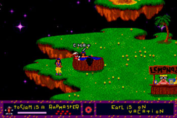 Pantallazo del juego online ToeJam & Earl (Genesis)