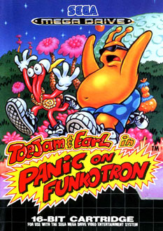 Carátula del juego ToeJam & Earl in Panic on Funkotron (Genesis)
