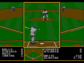 Pantallazo del juego online Tony La Russa Baseball (Genesis)