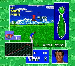 Pantallazo del juego online Top Pro Golf (Genesis)