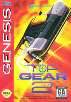 Carátula del juego Top Gear 2 (Genesis)
